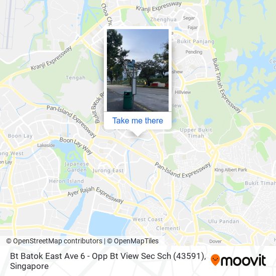 Bt Batok East Ave 6 - Opp Bt View Sec Sch (43591)地图