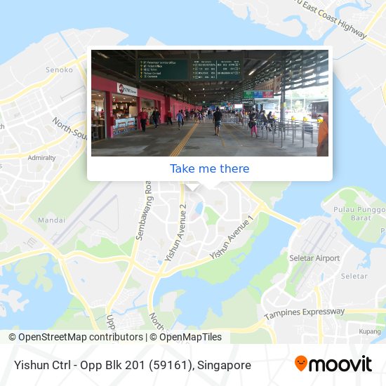 Yishun Ctrl - Opp Blk 201 (59161) map