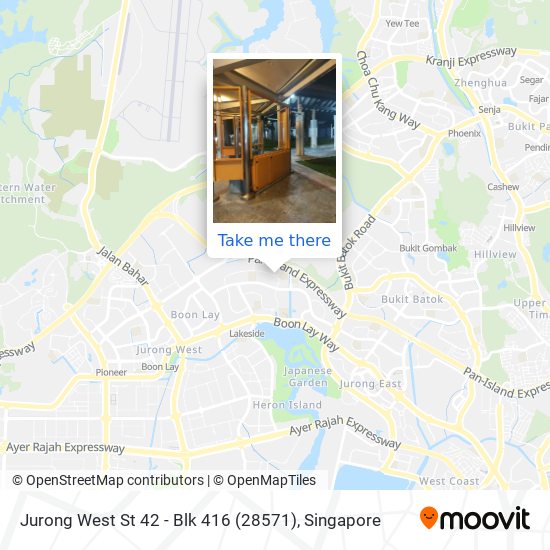 Jurong West St 42 - Blk 416 (28571)地图