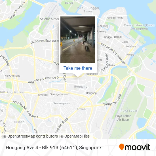 Hougang Ave 4 - Blk 913 (64611)地图