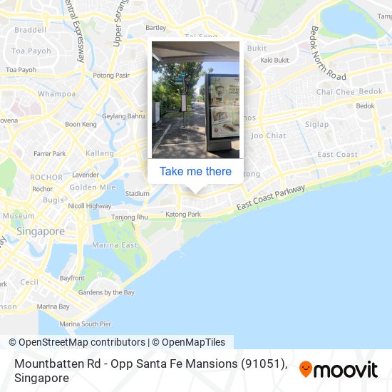 Mountbatten Rd - Opp Santa Fe Mansions (91051) map