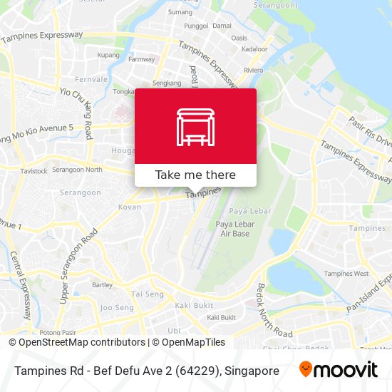Tampines Rd - Bef Defu Ave 2 (64229) map