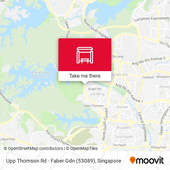 Upp Thomson Rd - Faber Gdn (53089)地图