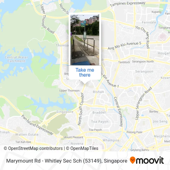 Marymount Rd - Whitley Sec Sch (53149)地图