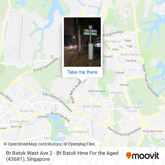 Bt Batok West Ave 2 - Bt Batok Hme For the Aged (43681) map