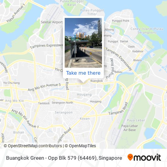 Buangkok Green - Opp Blk 579 (64469)地图
