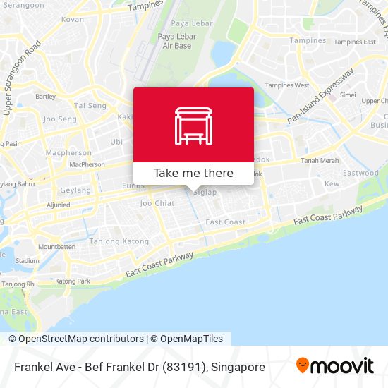 Frankel Ave - Bef Frankel Dr (83191) map