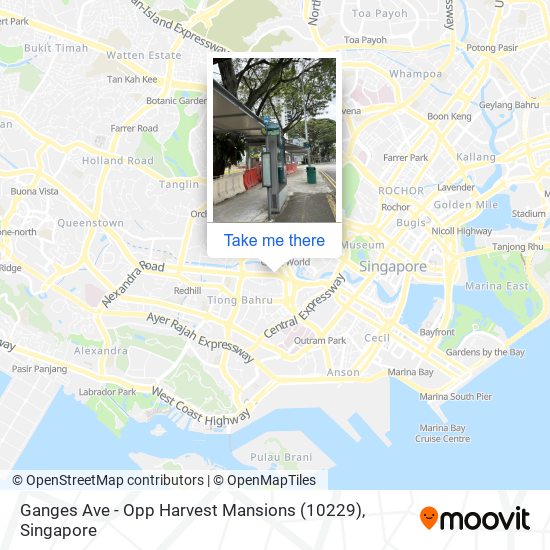 Ganges Ave - Opp Harvest Mansions (10229)地图