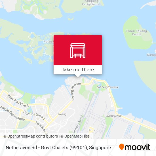 Netheravon Rd - Govt Chalets (99101) map