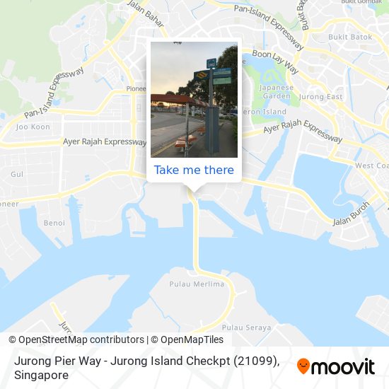 Jurong Pier Way - Jurong Island Checkpt (21099) map