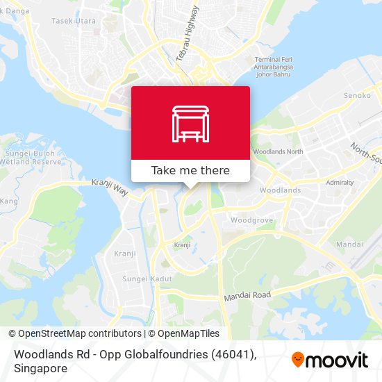 Woodlands Rd - Opp Globalfoundries (46041) map
