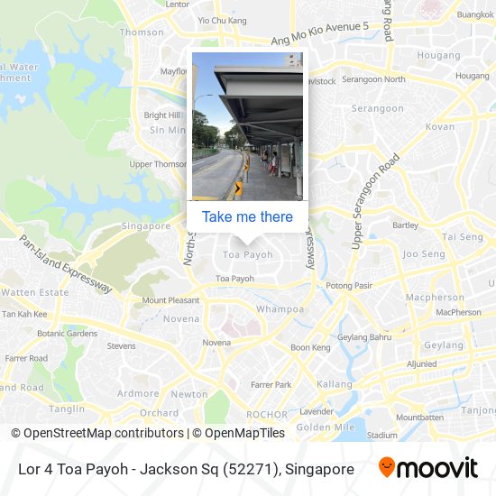 Lor 4 Toa Payoh - Jackson Sq (52271) map
