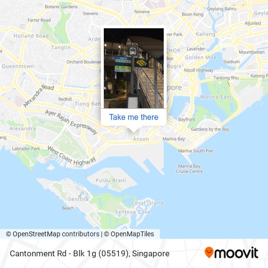 Cantonment Rd - Blk 1g (05519) map