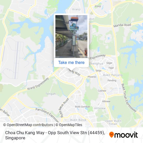 Choa Chu Kang Way - Opp South View Stn (44459) map