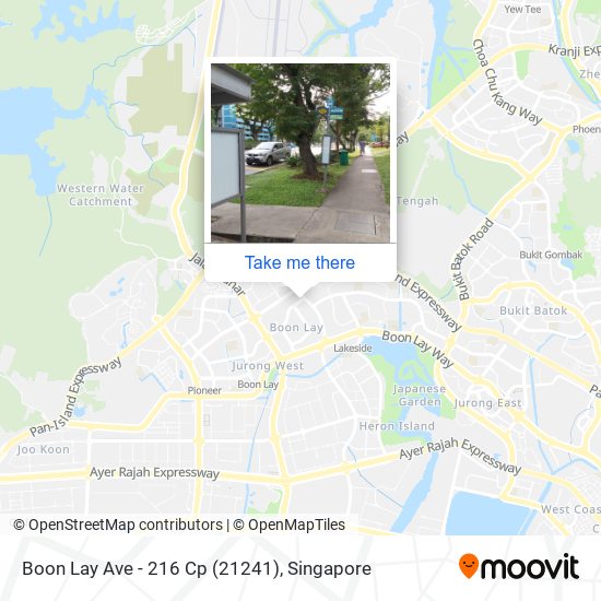 Boon Lay Ave - 216 Cp (21241) map