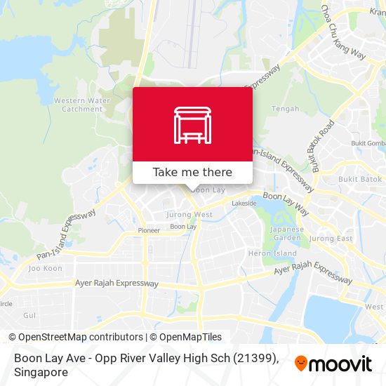 Boon Lay Ave - Opp River Valley High Sch (21399) map