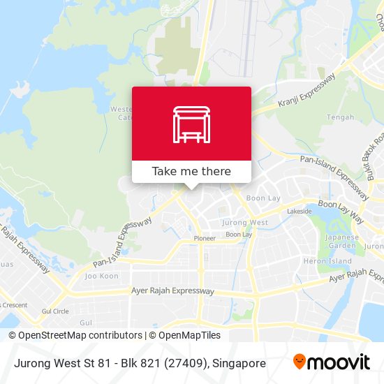 Jurong West St 81 - Blk 821 (27409) map