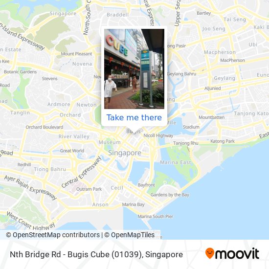 Nth Bridge Rd - Bugis Cube (01039) map