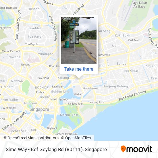 Sims Way - Bef Geylang Rd (80111) map