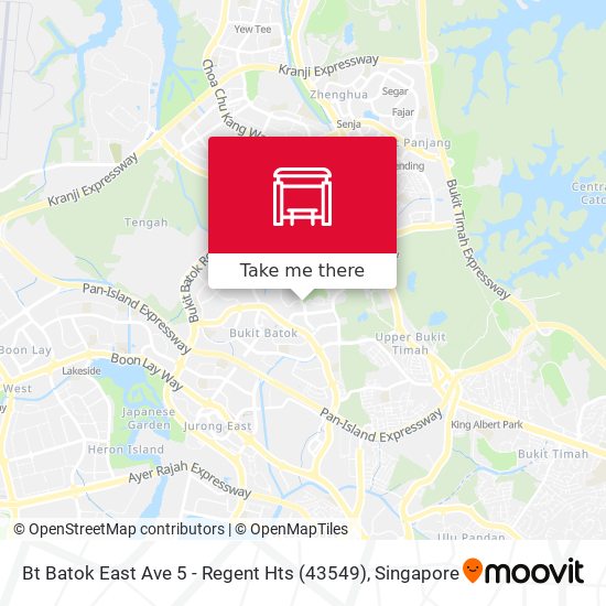 Bt Batok East Ave 5 - Regent Hts (43549) map