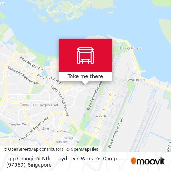 Upp Changi Rd Nth - Lloyd Leas Work Rel Camp (97069) map