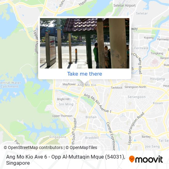 Ang Mo Kio Ave 6 - Opp Al-Muttaqin Mque (54031) map
