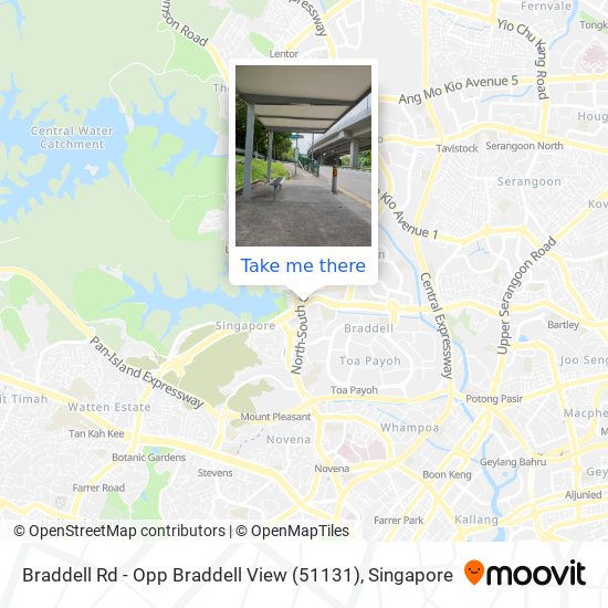 Braddell Rd - Opp Braddell View (51131) map