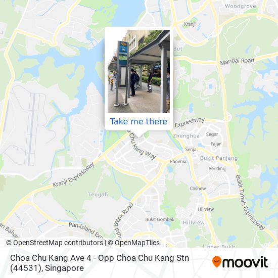 Choa Chu Kang Ave 4 - Opp Choa Chu Kang Stn (44531) map