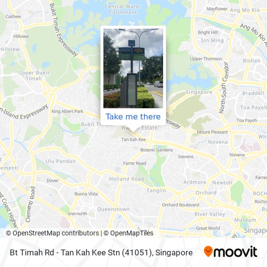 Bt Timah Rd - Tan Kah Kee Stn (41051) map
