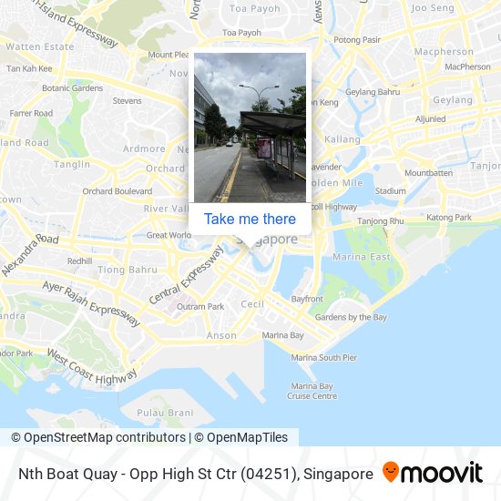 Nth Boat Quay - Opp High St Ctr (04251)地图