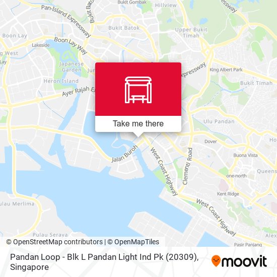 Pandan Loop - Blk L Pandan Light Ind Pk (20309)地图