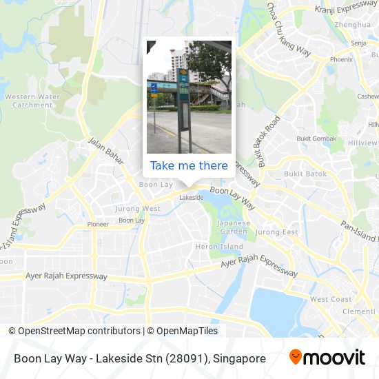 Boon Lay Way - Lakeside Stn (28091) map