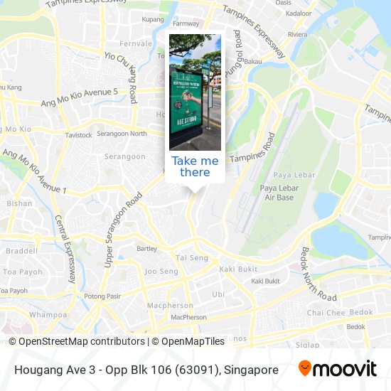 Hougang Ave 3 - Opp Blk 106 (63091) map
