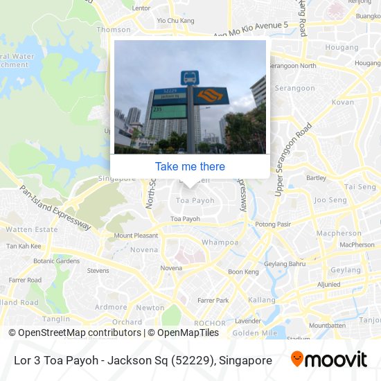 Lor 3 Toa Payoh - Jackson Sq (52229) map