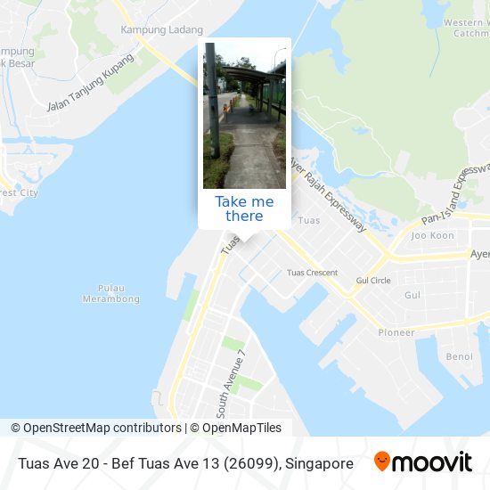 Tuas Ave 20 - Bef Tuas Ave 13 (26099) map