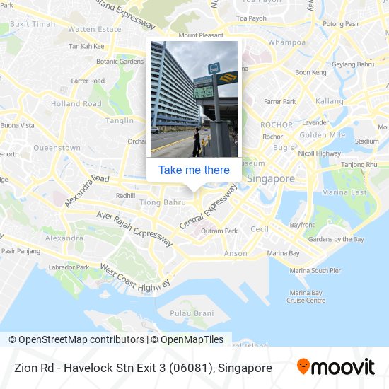 Zion Rd - Havelock Stn Exit 3 (06081)地图