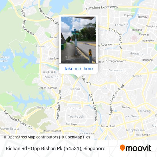 Bishan Rd - Opp Bishan Pk (54531)地图