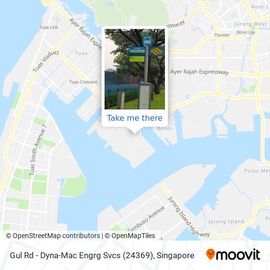 Gul Rd - Dyna-Mac Engrg Svcs (24369) map