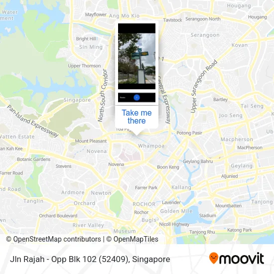 Jln Rajah - Opp Blk 102 (52409)地图
