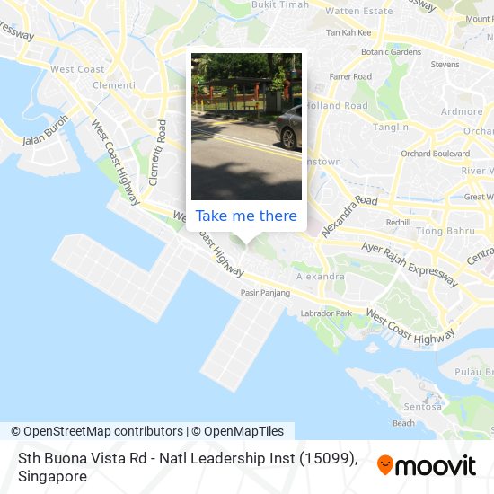 Sth Buona Vista Rd - Natl Leadership Inst (15099) map