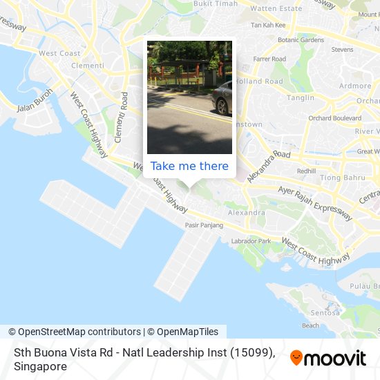 Sth Buona Vista Rd - Natl Leadership Inst (15099)地图