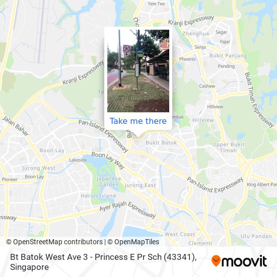 Bt Batok West Ave 3 - Princess E Pr Sch (43341)地图