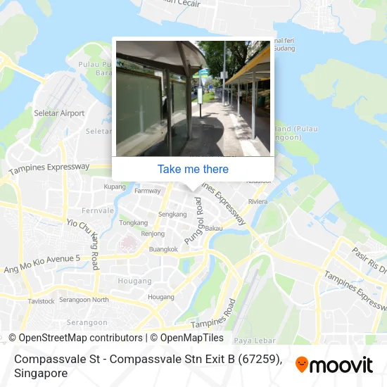 Compassvale St - Compassvale Stn Exit B (67259)地图