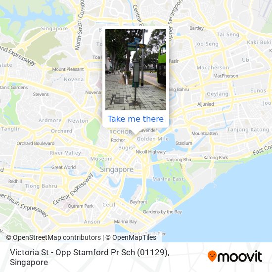 Victoria St - Opp Stamford Pr Sch (01129)地图