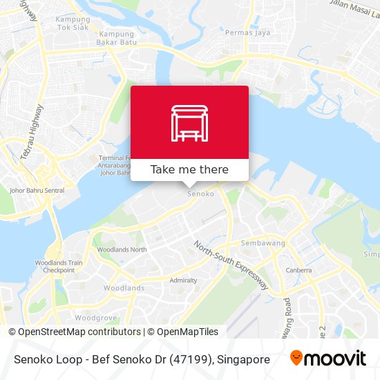 Senoko Loop - Bef Senoko Dr (47199)地图