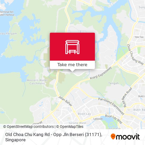 Old Choa Chu Kang Rd - Opp Jln Berseri (31171) map