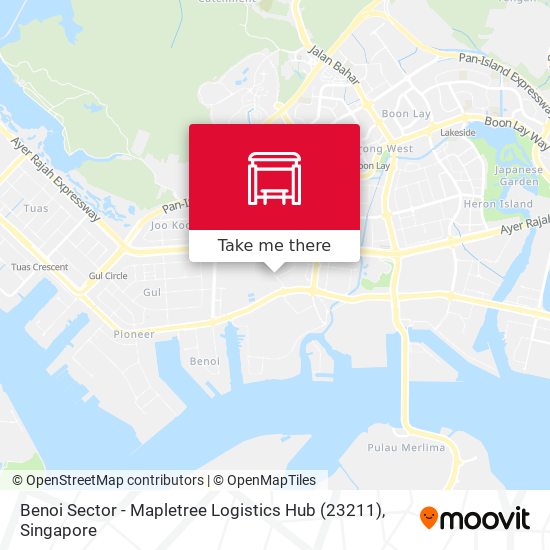 Benoi Sector - Mapletree Logistics Hub (23211) map