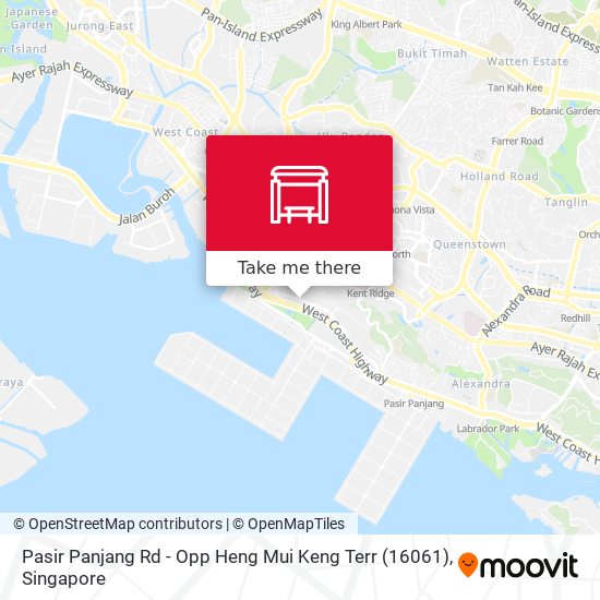 Pasir Panjang Rd - Opp Heng Mui Keng Terr (16061) map