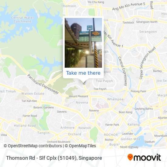 Thomson Rd - Slf Cplx (51049) map