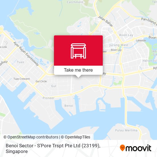 Benoi Sector - S'Pore Trspt Pte Ltd (23199) map